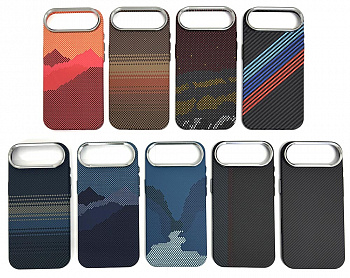 Задняя накладка для iPhone 17 Air i-Like карбон в ассортименте