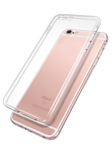 Силиконовый чехол для iPhone 6/ 6S (4,7) прозрачный