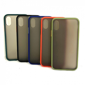 Задняя накладка для iPhone XR (6,1) в ассортименте Sinimo