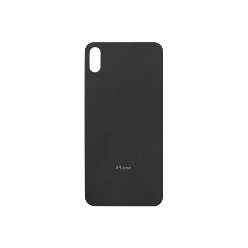 Задняя крышка для Apple iPhone XS Black с большим вырезом камеры